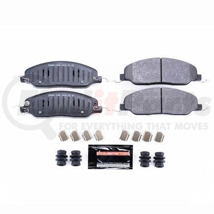 PST1463 by POWERSTOP BRAKES - TRACK DAY BRAKE PADS - STAGE 1 BRAKE PAD FOR TRACK DAY ENTHUSIASTS - FOR USE W/ STREET TIRES