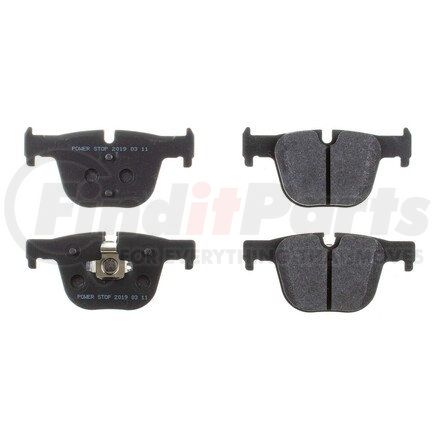 PST1610 by POWERSTOP BRAKES - TRACK DAY BRAKE PADS - STAGE 1 BRAKE PAD FOR TRACK DAY ENTHUSIASTS - FOR USE W/ STREET TIRES