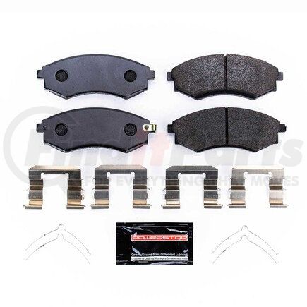 PST449 by POWERSTOP BRAKES - TRACK DAY BRAKE PADS - STAGE 1 BRAKE PAD FOR TRACK DAY ENTHUSIASTS - FOR USE W/ STREET TIRES