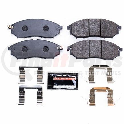 PST888 by POWERSTOP BRAKES - TRACK DAY BRAKE PADS - STAGE 1 BRAKE PAD FOR TRACK DAY ENTHUSIASTS - FOR USE W/ STREET TIRES