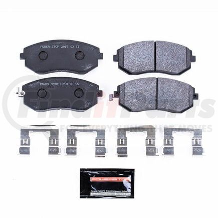 PSA929 by POWERSTOP BRAKES - TRACK DAY SPEC BRAKE PADS - STAGE 2 BRAKE PAD FOR SPEC RACING SERIES / ADVANCED TRACK DAY ENTHUSIASTS - FOR USE W/ RACE TIRES