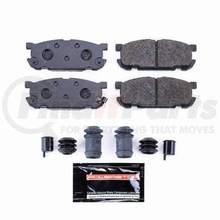 PST891 by POWERSTOP BRAKES - TRACK DAY BRAKE PADS - STAGE 1 BRAKE PAD FOR TRACK DAY ENTHUSIASTS - FOR USE W/ STREET TIRES