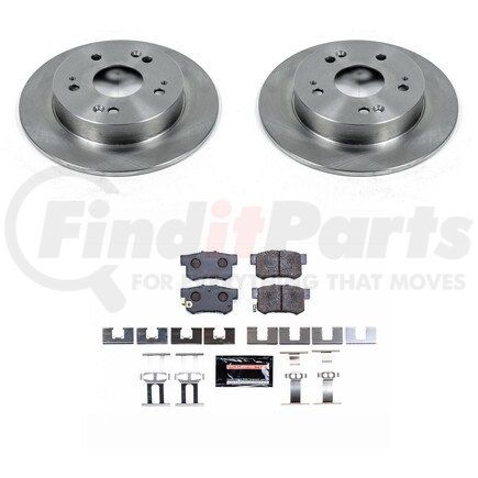 TDBK1243 by POWERSTOP BRAKES - Track Day High-Performance Brake Pad and Rotor Kit