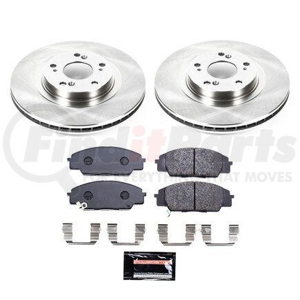 TDBK2439 by POWERSTOP BRAKES - Track Day High-Performance Brake Pad and Rotor Kit