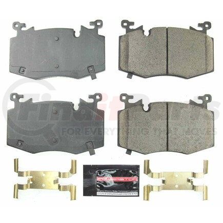 Z238002 by POWERSTOP BRAKES - Z23 EVOLUTION SPORT CARBON-FIBER BRAKE PADS W/ HARDWARE