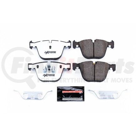 Z26919A by POWERSTOP BRAKES - Z26 STREET PERFORMANCE CARBON-FIBER CERAMIC BRAKE PADS W/ HARDWARE