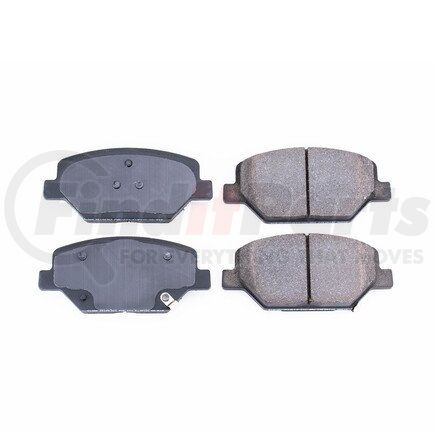 161886 by POWERSTOP BRAKES - Z16 EVOLUTION CERAMIC BRAKE PADS