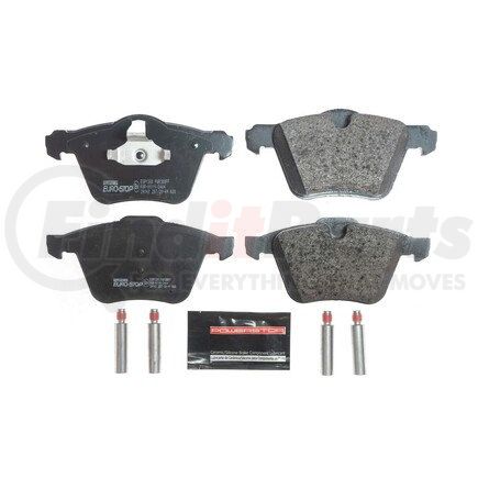 ESP1300 by POWERSTOP BRAKES - Euro-Stop® ECE-R90 Disc Brake Pad Set - with Hardware