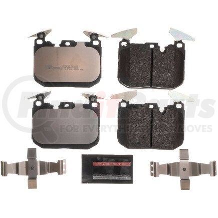 ESP2127 by POWERSTOP BRAKES - Euro-Stop® ECE-R90 Disc Brake Pad Set - with Hardware