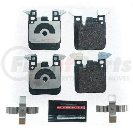 ESP2134 by POWERSTOP BRAKES - Euro-Stop® ECE-R90 Disc Brake Pad Set - with Hardware