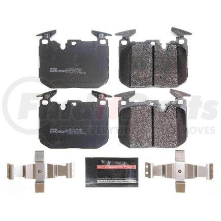 ESP2314 by POWERSTOP BRAKES - Euro-Stop® ECE-R90 Disc Brake Pad Set - with Hardware