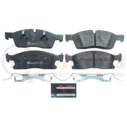 ESP1982 by POWERSTOP BRAKES - Euro-Stop® ECE-R90 Disc Brake Pad Set - with Hardware