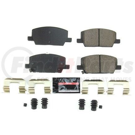 Z232019 by POWERSTOP BRAKES - Z23 EVOLUTION SPORT CARBON-FIBER BRAKE PADS W/ HARDWARE