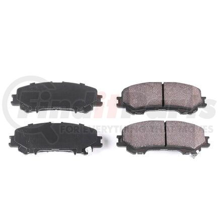 162032 by POWERSTOP BRAKES - Z16 EVOLUTION CERAMIC BRAKE PADS