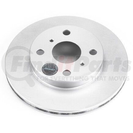 JBR598EVC by POWERSTOP BRAKES - Evolution® Disc Brake Rotor - Coated