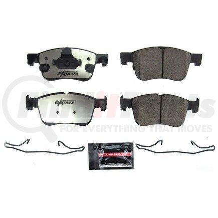 Z36-2300 by POWERSTOP BRAKES - Z36 TRUCK & TOW CARBON-FIBER CERAMIC BRAKE PADS W/ HARDWARE