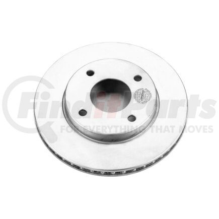 JBR1387EVC by POWERSTOP BRAKES - Evolution® Disc Brake Rotor - Coated