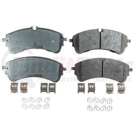 17-2280 by POWERSTOP BRAKES - Z17 EVOLUTION CERAMIC BRAKE PADS W/ HARDWARE