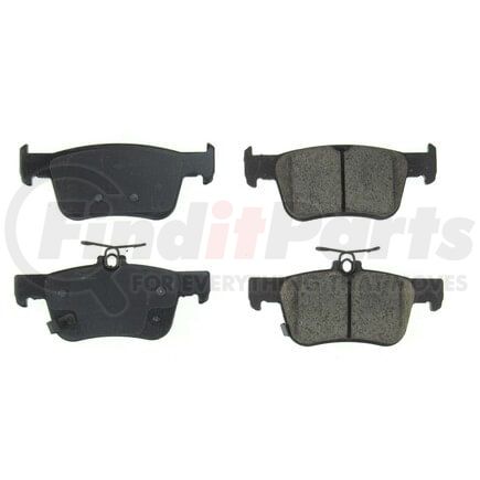 162102 by POWERSTOP BRAKES - Z16 EVOLUTION CERAMIC BRAKE PADS