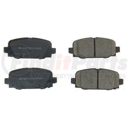 162081 by POWERSTOP BRAKES - Z16 EVOLUTION CERAMIC BRAKE PADS