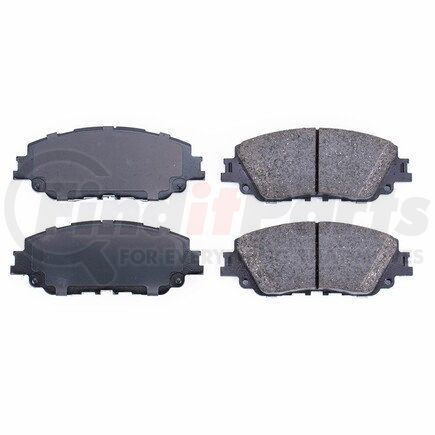 16-2076 by POWERSTOP BRAKES - Z16 EVOLUTION CERAMIC BRAKE PADS