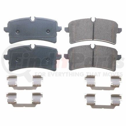 171785 by POWERSTOP BRAKES - Z17 EVOLUTION CERAMIC BRAKE PADS W/ HARDWARE