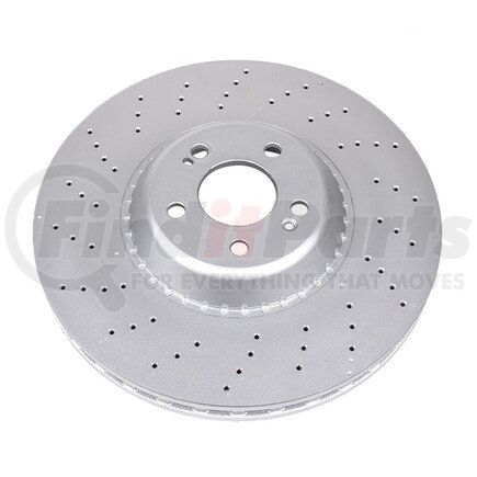 EBR1601EVC by POWERSTOP BRAKES - Evolution® Disc Brake Rotor - Coated