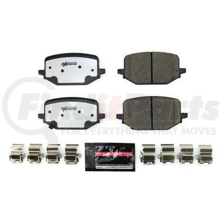 Z36-2231 by POWERSTOP BRAKES - Z36 TRUCK & TOW CARBON-FIBER CERAMIC BRAKE PADS W/ HARDWARE