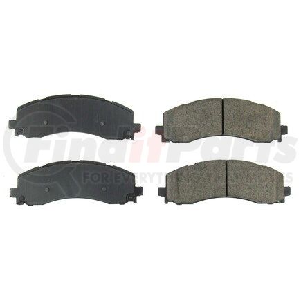 162225 by POWERSTOP BRAKES - Z16 EVOLUTION CERAMIC BRAKE PADS