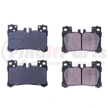 162063 by POWERSTOP BRAKES - Z16 EVOLUTION CERAMIC BRAKE PADS