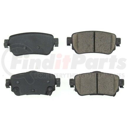 161965 by POWERSTOP BRAKES - Z16 EVOLUTION CERAMIC BRAKE PADS