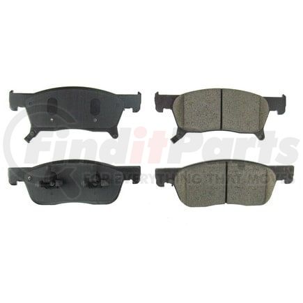 162170 by POWERSTOP BRAKES - Z16 EVOLUTION CERAMIC BRAKE PADS