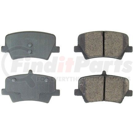 162136 by POWERSTOP BRAKES - Z16 EVOLUTION CERAMIC BRAKE PADS