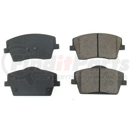 162137 by POWERSTOP BRAKES - Z16 EVOLUTION CERAMIC BRAKE PADS