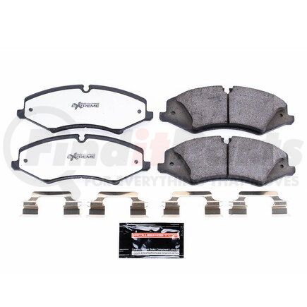 Z361425 by POWERSTOP BRAKES - Z36 TRUCK & TOW CARBON-FIBER CERAMIC BRAKE PADS W/ HARDWARE