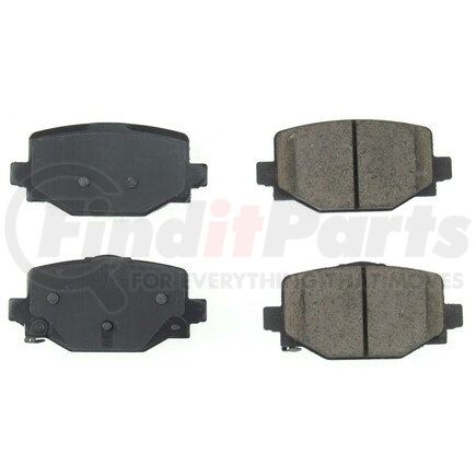 162191 by POWERSTOP BRAKES - Z16 EVOLUTION CERAMIC BRAKE PADS