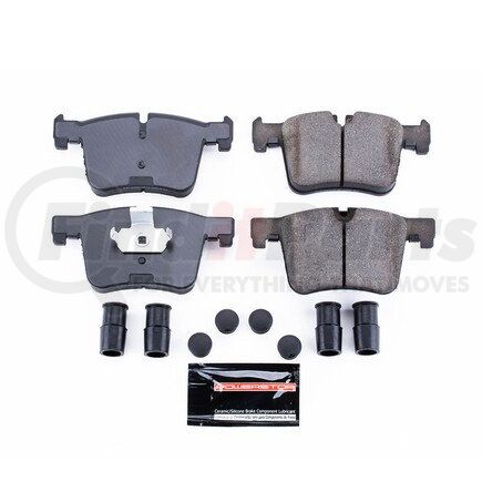 Z231561 by POWERSTOP BRAKES - Z23 EVOLUTION SPORT CARBON-FIBER BRAKE PADS W/ HARDWARE