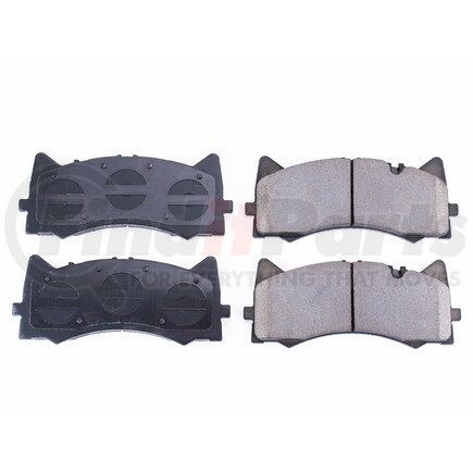 161873 by POWERSTOP BRAKES - Z16 EVOLUTION CERAMIC BRAKE PADS