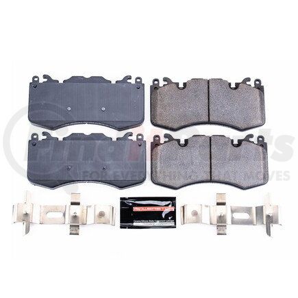 Z231426 by POWERSTOP BRAKES - Z23 EVOLUTION SPORT CARBON-FIBER BRAKE PADS W/ HARDWARE