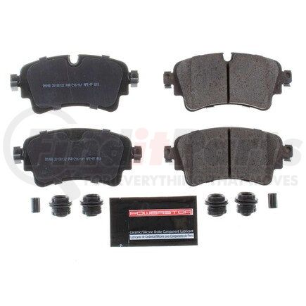 Z231898 by POWERSTOP BRAKES - Z23 EVOLUTION SPORT CARBON-FIBER BRAKE PADS W/ HARDWARE