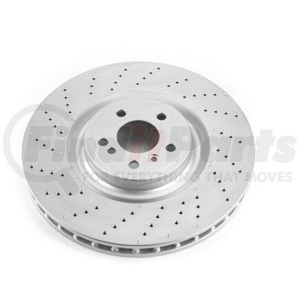 EBR1461EVC by POWERSTOP BRAKES - Evolution® Disc Brake Rotor - Coated