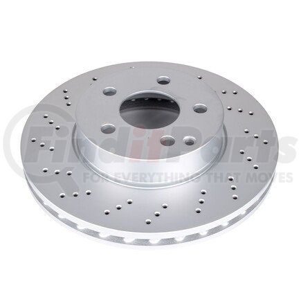 EBR1626EVC by POWERSTOP BRAKES - Evolution® Disc Brake Rotor - Coated