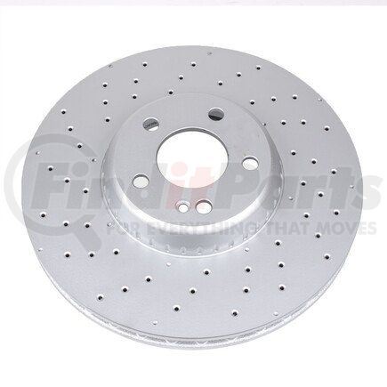 EBR1606EVC by POWERSTOP BRAKES - Evolution® Disc Brake Rotor - Coated