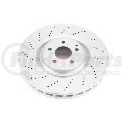 EBR1454EVC by POWERSTOP BRAKES - Evolution® Disc Brake Rotor - Coated