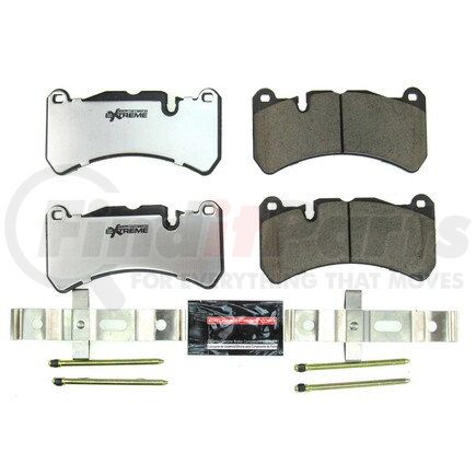 Z261116 by POWERSTOP BRAKES - Z26 STREET PERFORMANCE CARBON-FIBER CERAMIC BRAKE PADS W/ HARDWARE