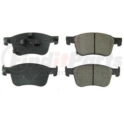 162115 by POWERSTOP BRAKES - Z16 EVOLUTION CERAMIC BRAKE PADS