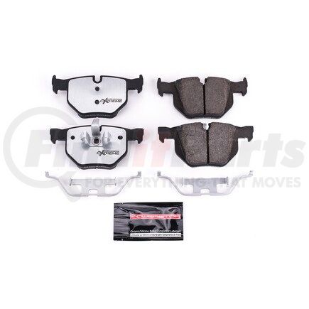 Z261170 by POWERSTOP BRAKES - Z26 STREET PERFORMANCE CARBON-FIBER CERAMIC BRAKE PADS W/ HARDWARE