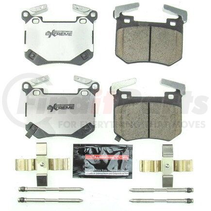 Z262144 by POWERSTOP BRAKES - Z26 STREET PERFORMANCE CARBON-FIBER CERAMIC BRAKE PADS W/ HARDWARE