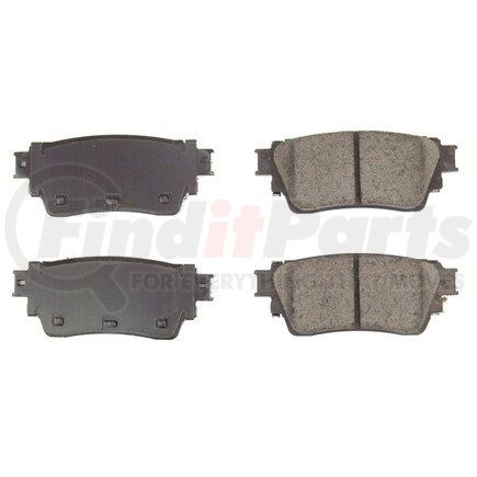 162200 by POWERSTOP BRAKES - Z16 EVOLUTION CERAMIC BRAKE PADS