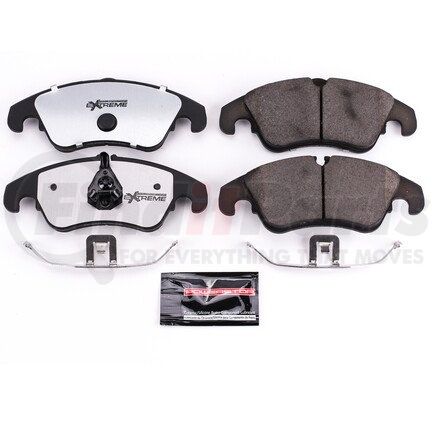 Z261322 by POWERSTOP BRAKES - Z26 STREET PERFORMANCE CARBON-FIBER CERAMIC BRAKE PADS W/ HARDWARE